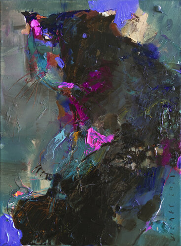 Narcissist by Viktor Sheleg, Painting for Sale on Select