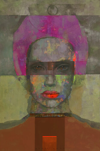 Lady Concept by Viktor Sheleg, Painting for Sale on Select