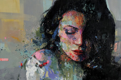 Fermata by Viktor Sheleg, Painting for Sale on Select