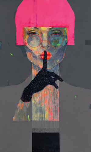 Secret by Viktor Sheleg, Painting for Sale on Select