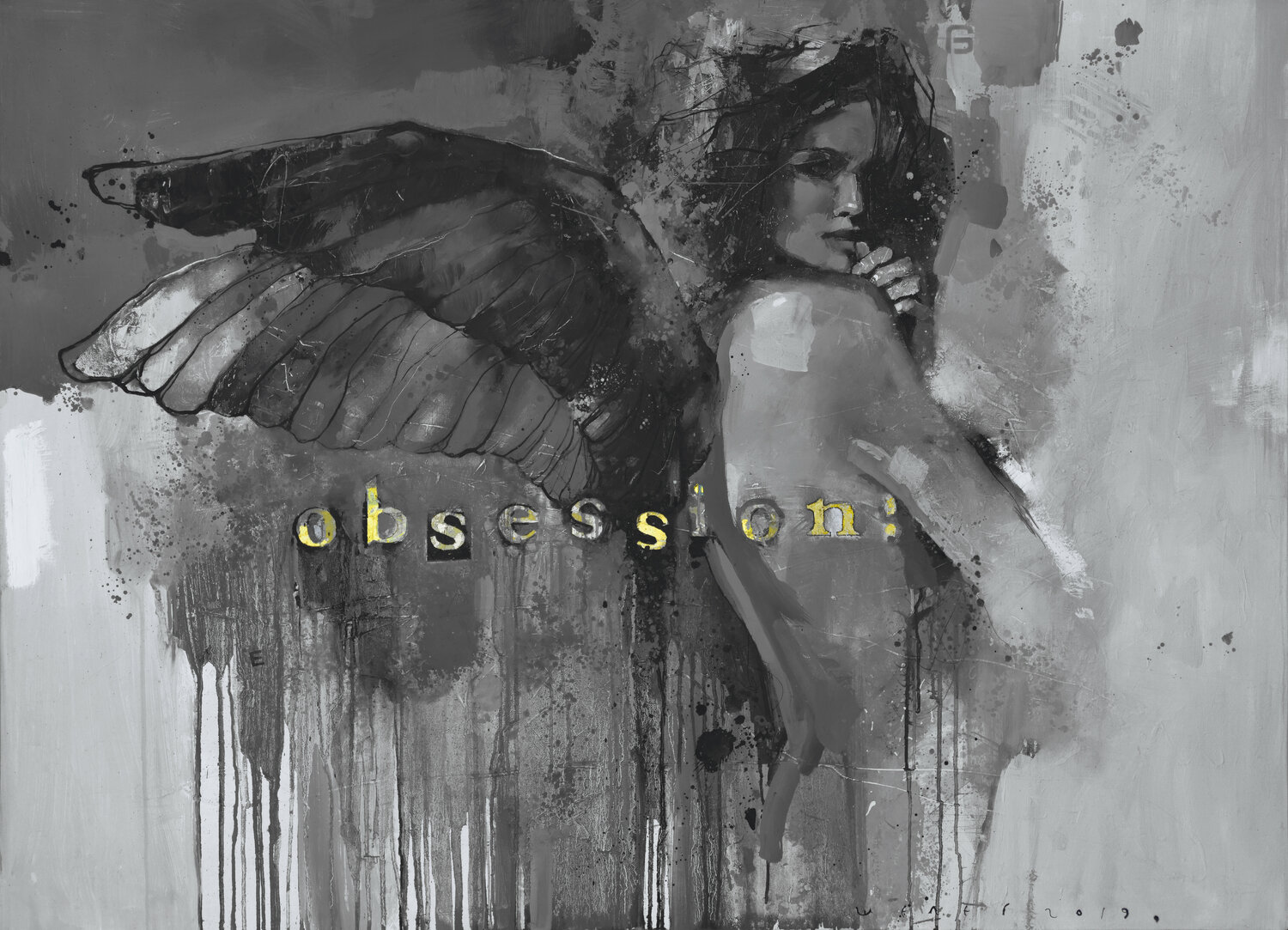 "Obsession!" Viktor Sheleg Original painting for sale
