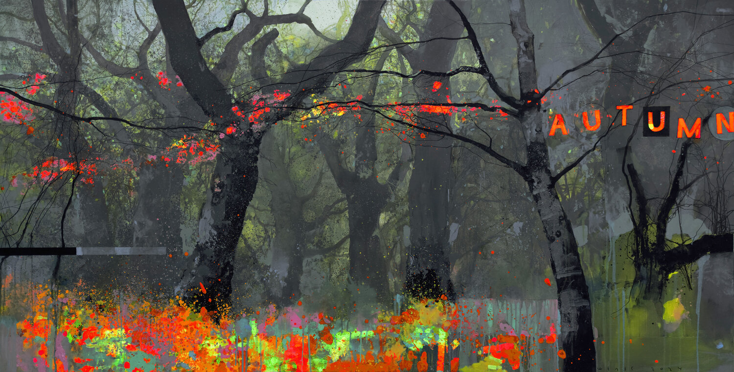 Forest Viktor Sheleg Original painting for sale