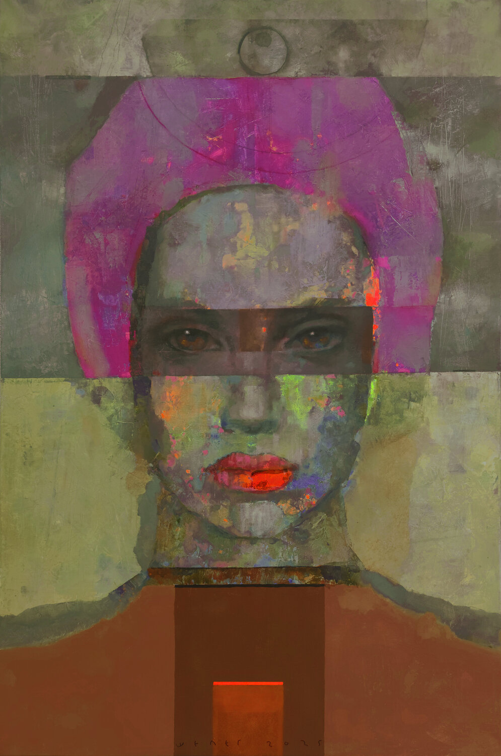 Lady Concept Viktor Sheleg Original painting for sale