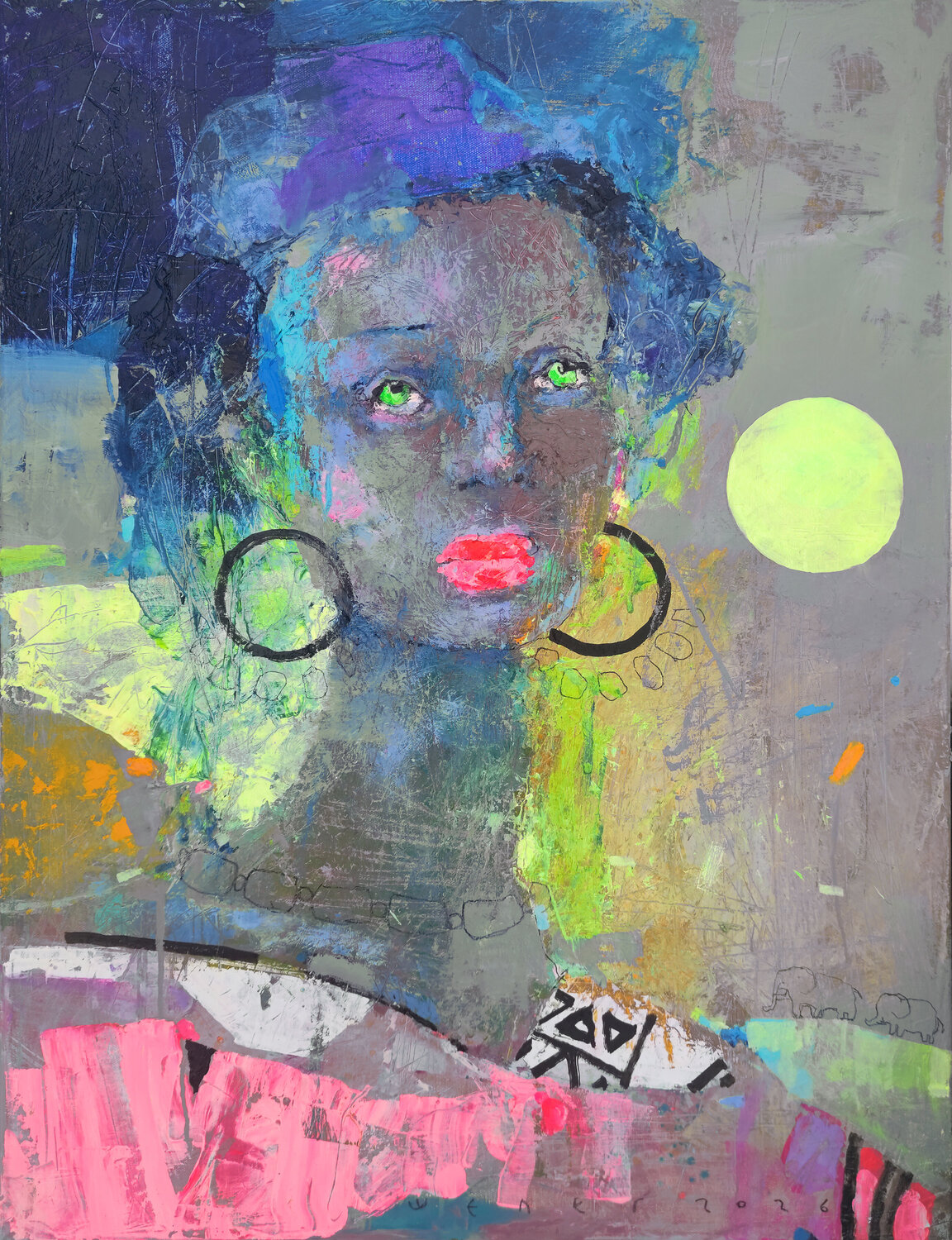 Africa Viktor Sheleg Original painting for sale