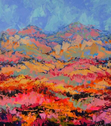 Wild nature by Inelouise Mourick, Painting for Sale on Select