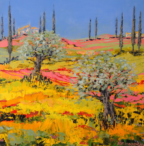 Ricordi delle vacanze (Framed) by Inelouise Mourick, Painting for Sale on Select