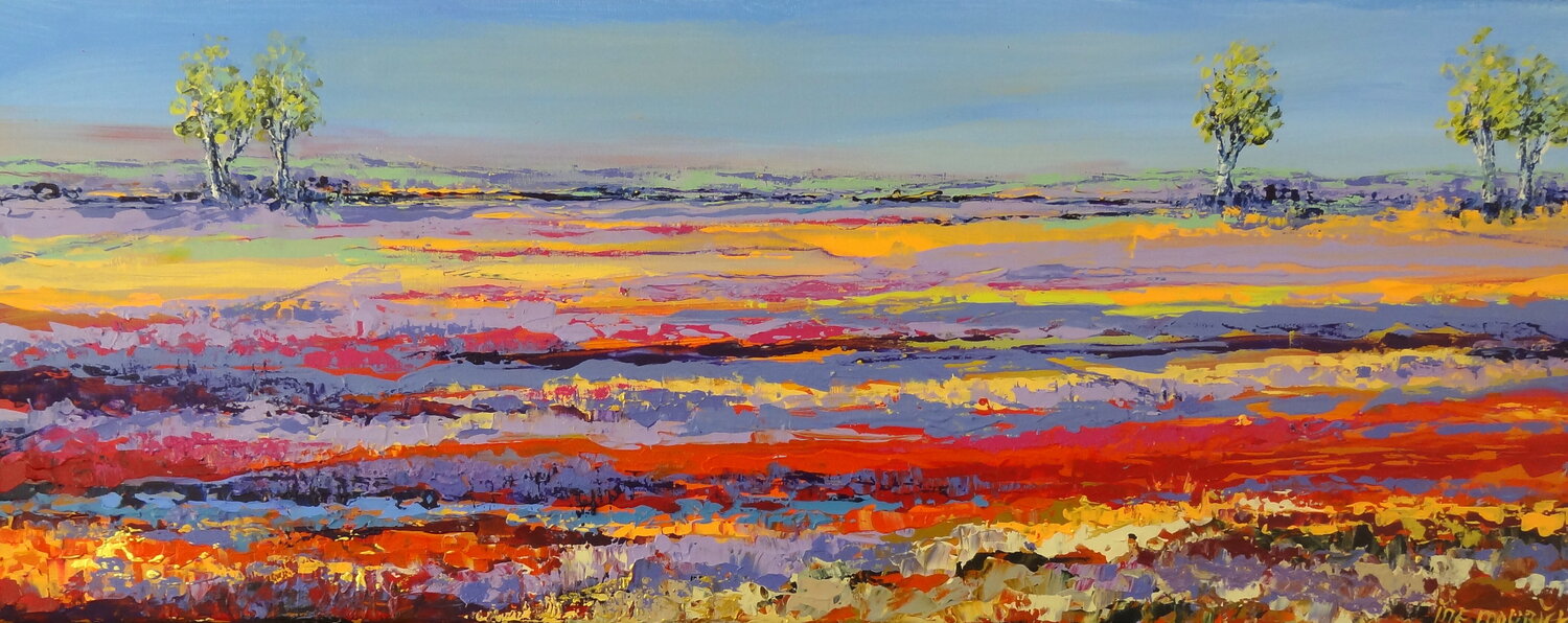 September Inelouise Mourick Original painting for sale