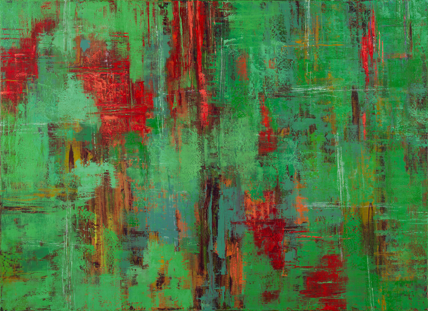 Abstract #46 Olena Bogatska Original painting for sale