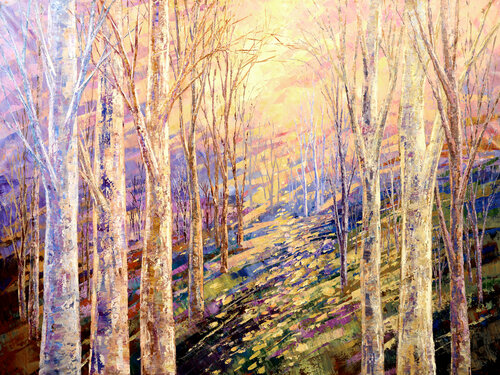 INTO THE SUNSHINE by Tatiana Iliina, Painting for Sale on Select