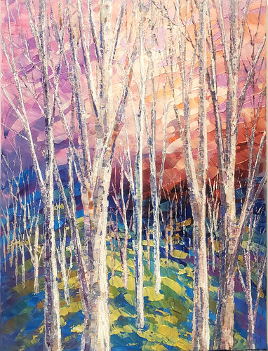 A MAGIC HOUR by Tatiana Iliina, Painting for Sale on Select