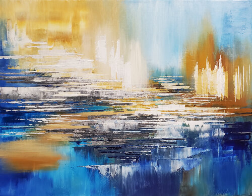 DELAWARE SALTMARSHES by Tatiana Iliina, Painting for Sale on Select