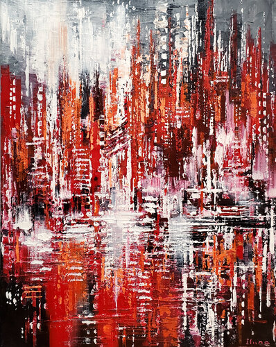 CHANCE OF PARTIES by Tatiana Iliina, Painting for Sale on Select