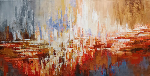 LAND OF AN ANCIENT SUN by Tatiana Iliina, Painting for Sale on Select