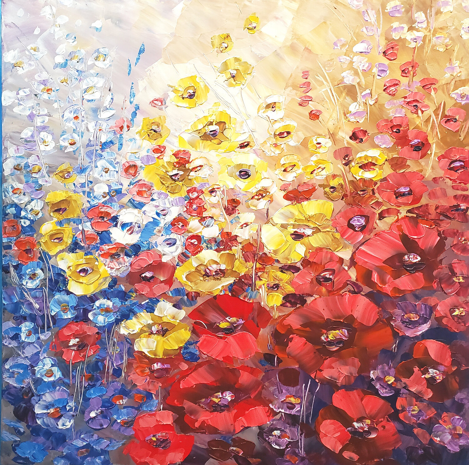 FANCY FLORIST Tatiana Iliina Original painting for sale