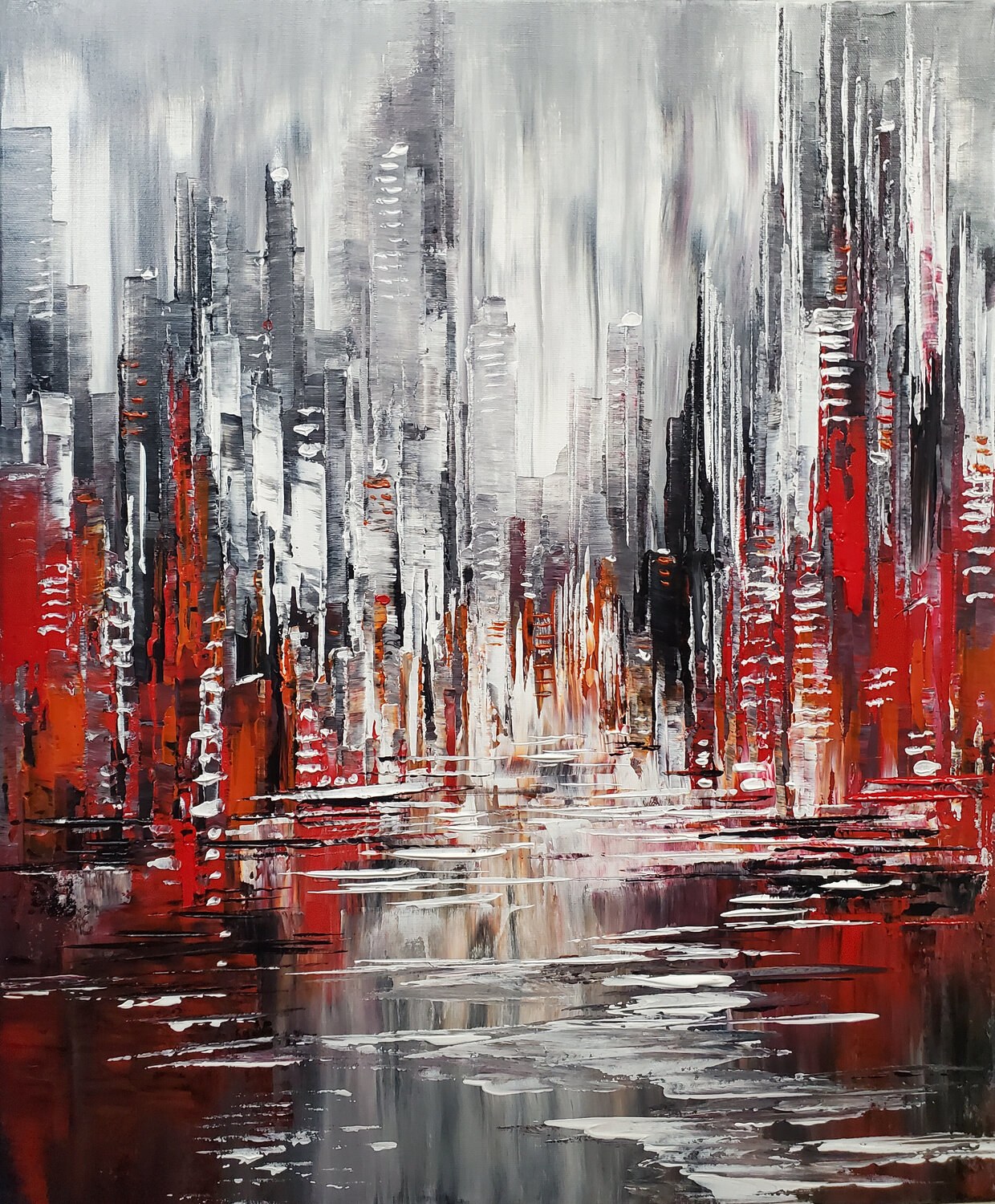 MAJESTIC HARBOR Tatiana Iliina Original painting for sale