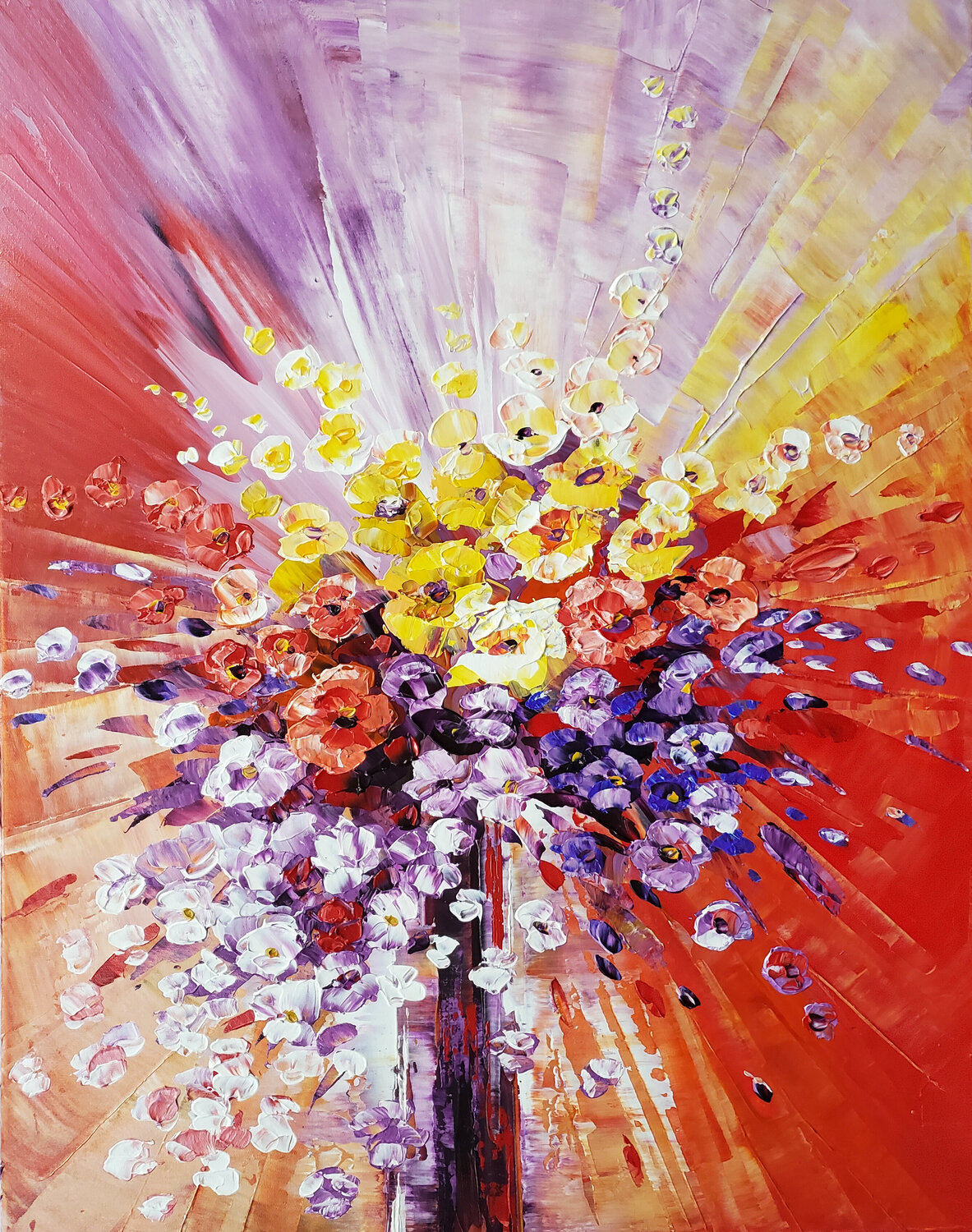 HAPPIER FORTUNES Tatiana Iliina Original painting for sale