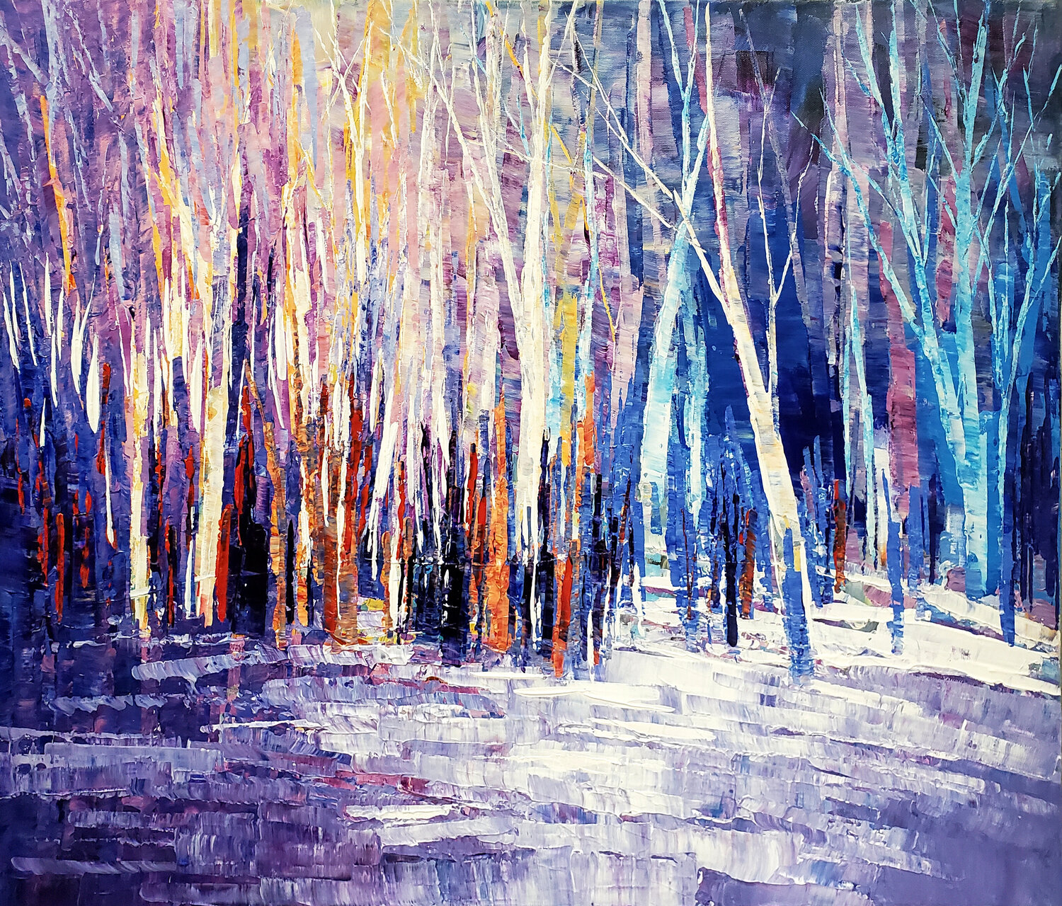 FAIRY FOREST Tatiana Iliina Original painting for sale