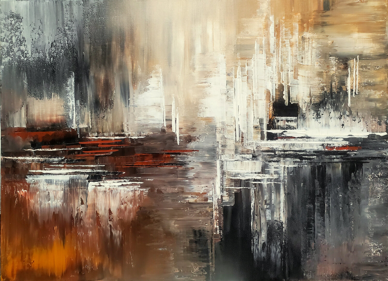 ELUSIVE ENCLAVE Tatiana Iliina Original painting for sale