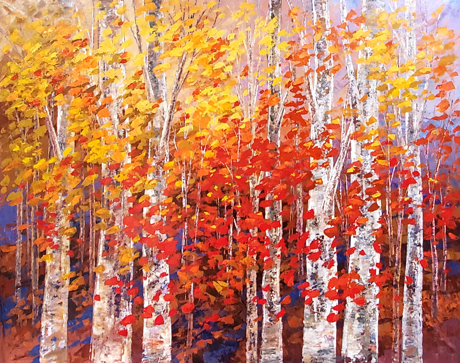 SWEETER SEASON Tatiana Iliina Original painting for sale