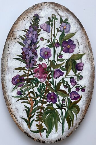 Botany 8 by Nadezda Stupina, Painting for Sale on Select