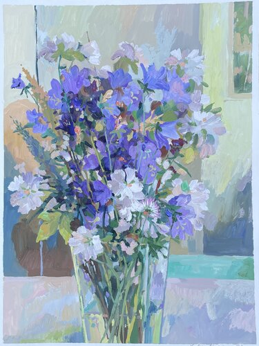 Summer bouquet by Nadezda Stupina, Painting for Sale on Select