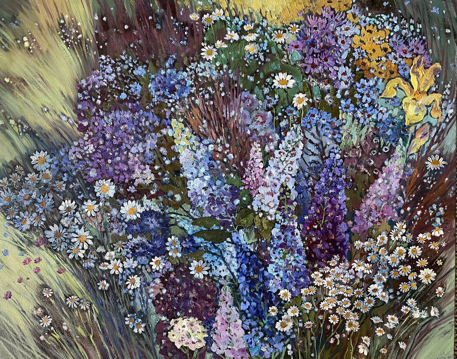 Summer symphony Nadezda Stupina Original painting for sale
