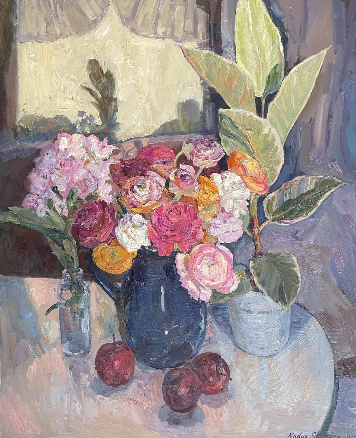 Still life consecrated by the sun Nadezda Stupina Original painting for sale