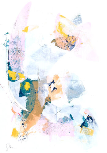 Couleurs méditerranéennes by Isabelle Fournet, Painting for Sale on Select