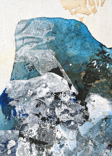 Vivre Ensembles - Montagne by Isabelle Fournet, Painting for Sale on Select