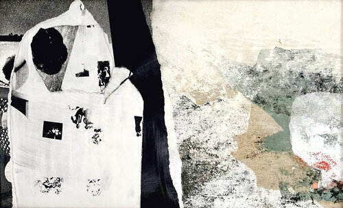 Décollage II by Isabelle Fournet, Painting for Sale on Select