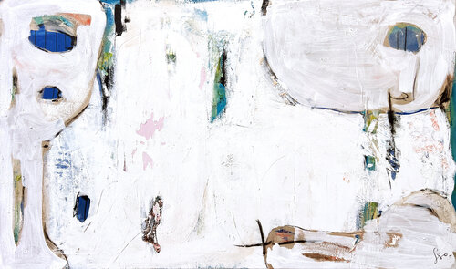 L’air Retenu by Isabelle Fournet, Painting for Sale on Select