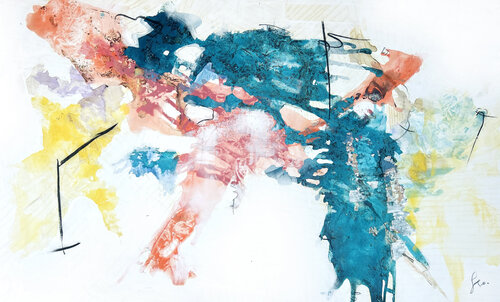 Cabrera, Baleares by Isabelle Fournet, Painting for Sale on Select