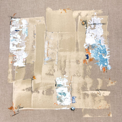 Songes Cubiques II by Isabelle Fournet, Painting for Sale on Select
