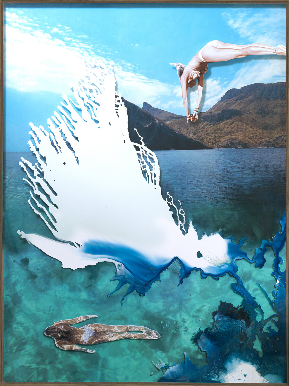 Fluid Light IV Isabelle Fournet Original painting for sale