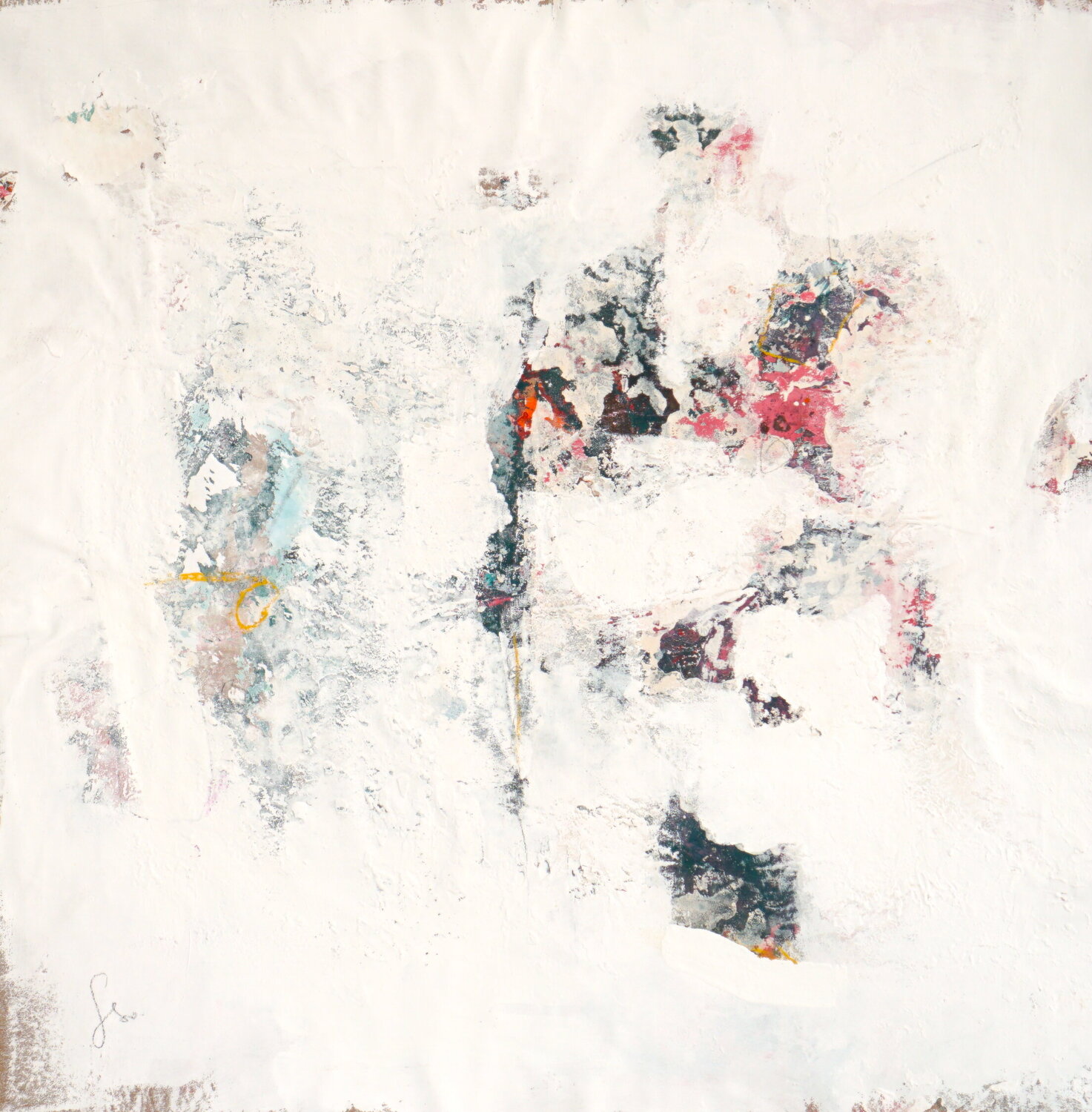 White Series, Profondeur Isabelle Fournet Original painting for sale