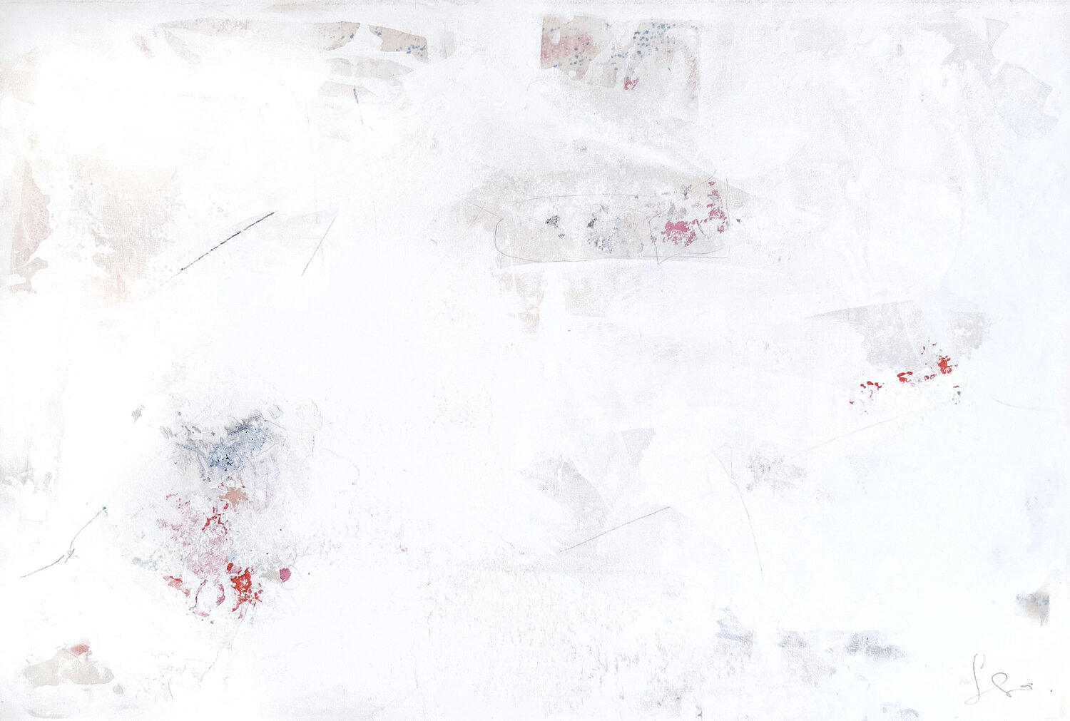White Series, Ancient Civilizations Isabelle Fournet Original painting for sale