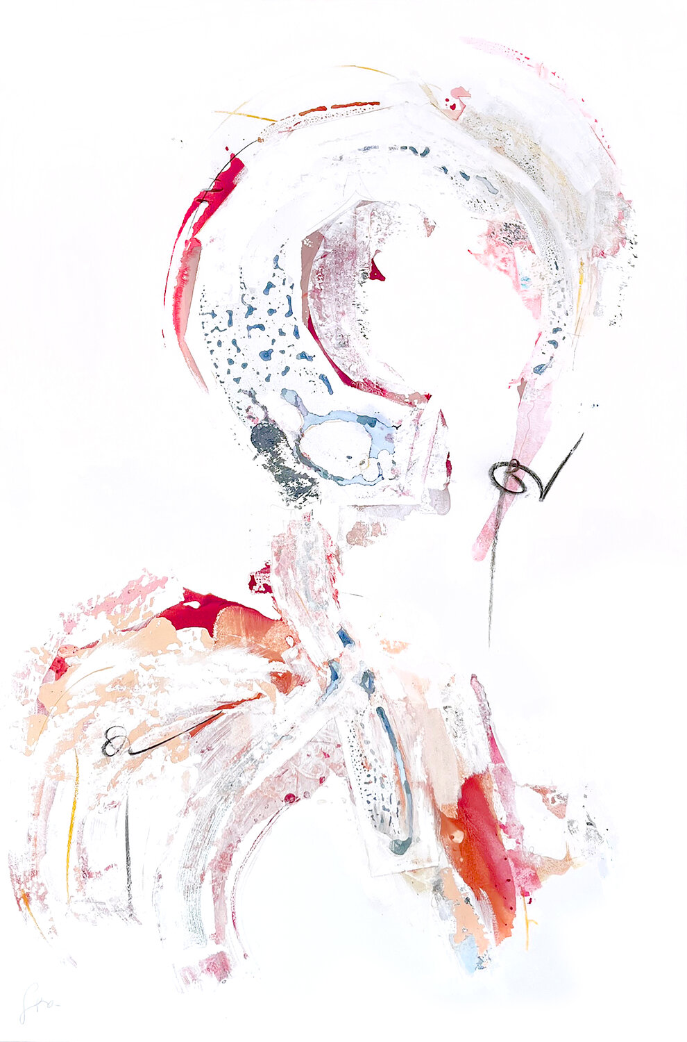 Flamenco Isabelle Fournet Original painting for sale