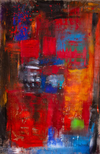 Welcome Home by Nathalie Gribinski, Painting for Sale on Select