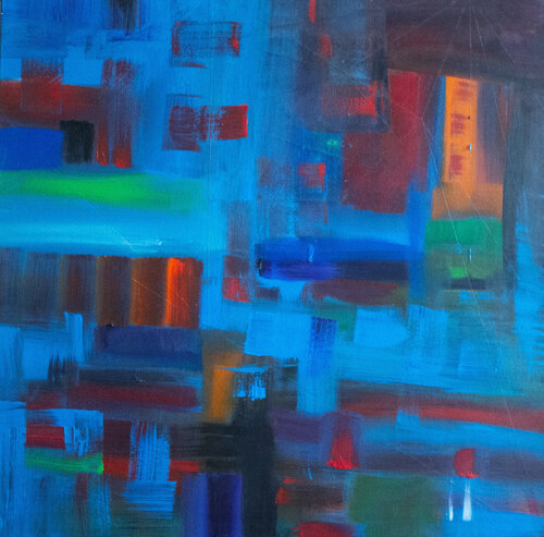 The Insiders by Nathalie Gribinski, Painting for Sale on Select