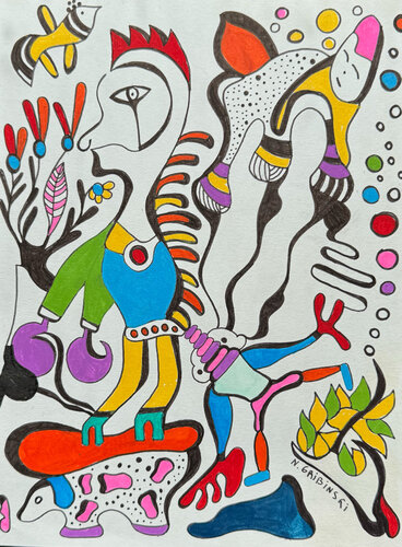 The Tear by Nathalie Gribinski, Drawing for Sale on Select