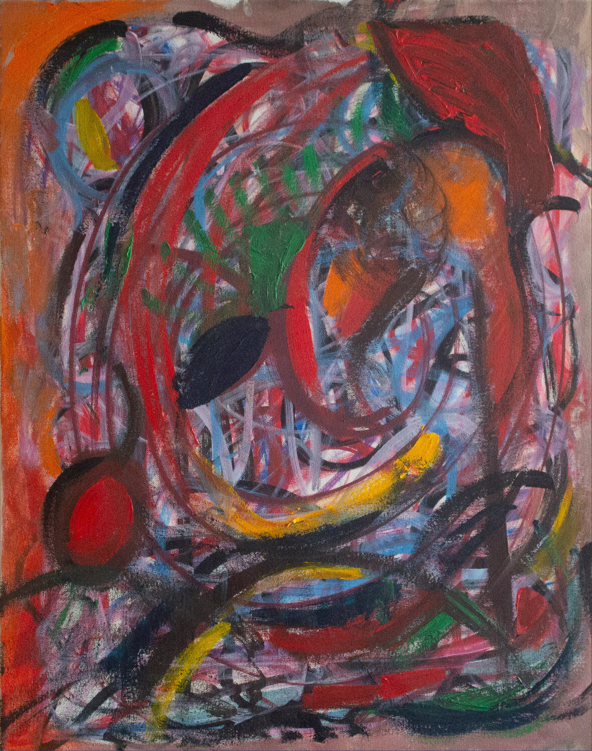The Flows of Sorrows Nathalie Gribinski Original painting for sale