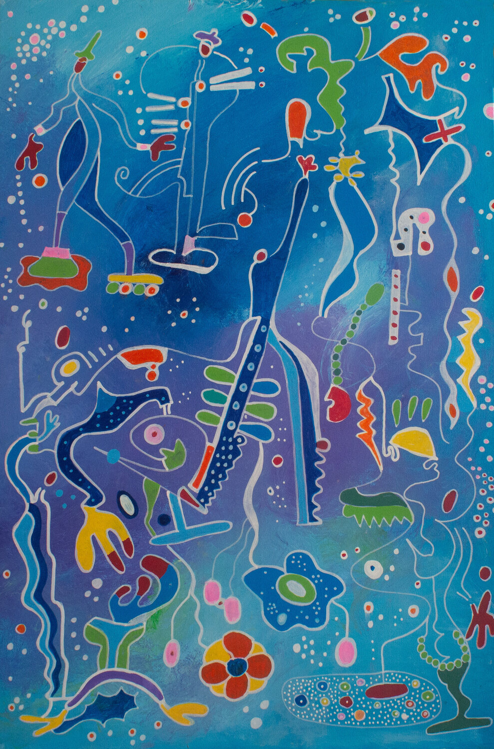 Glory Nathalie Gribinski Original painting for sale
