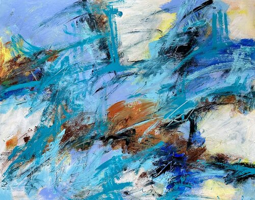 Kraftfulde ønsker by Inge Thogersen, Painting for Sale on Select
