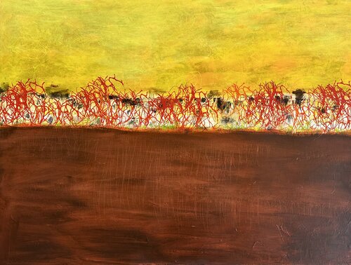 Roots by Inge Thogersen, Painting for Sale on Select