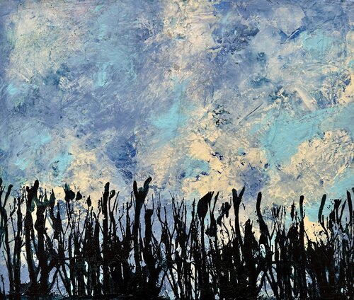 Nature`s singing by Inge Thogersen, Painting for Sale on Select