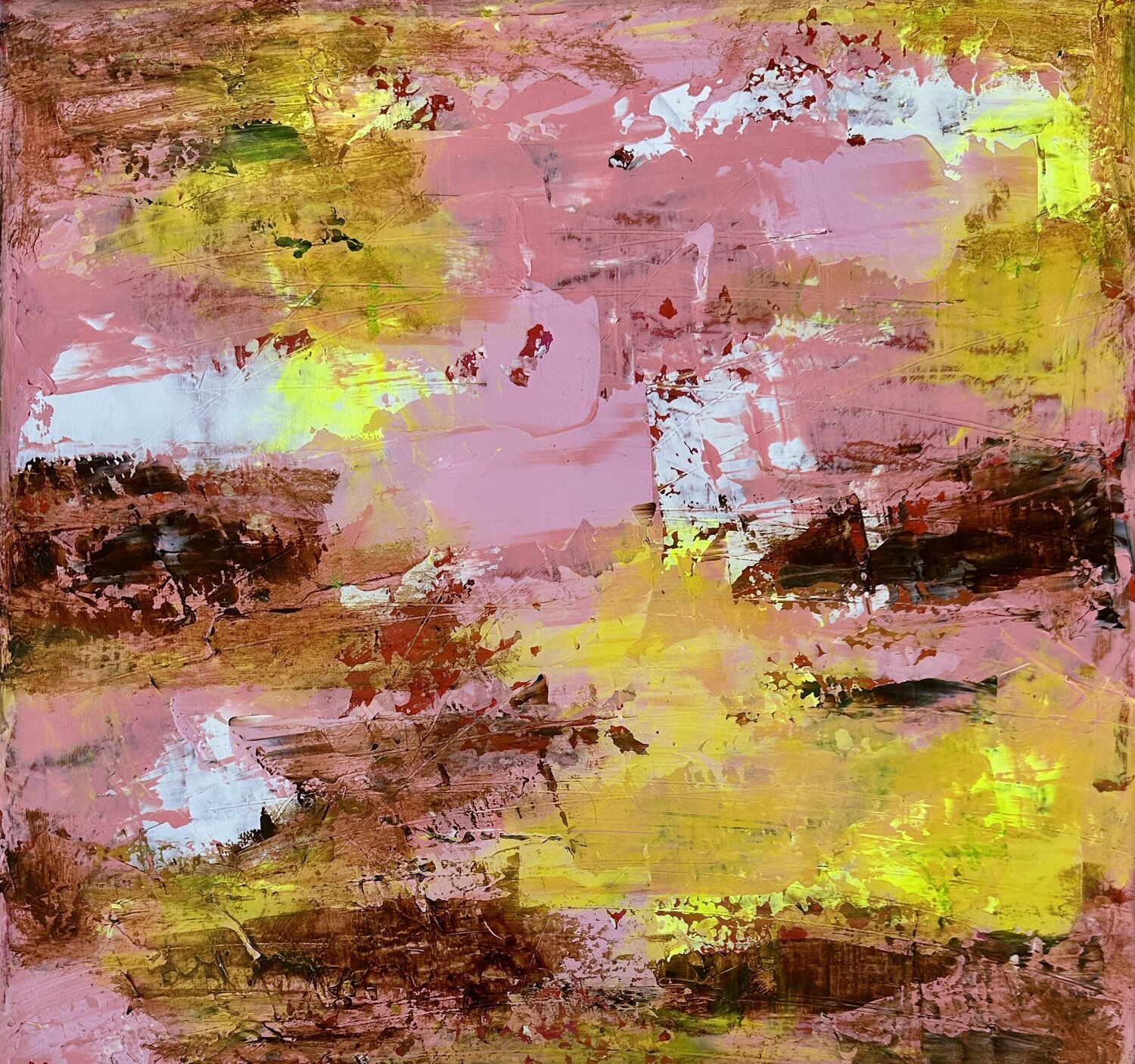 Ingen mands land Inge Thogersen Original painting for sale