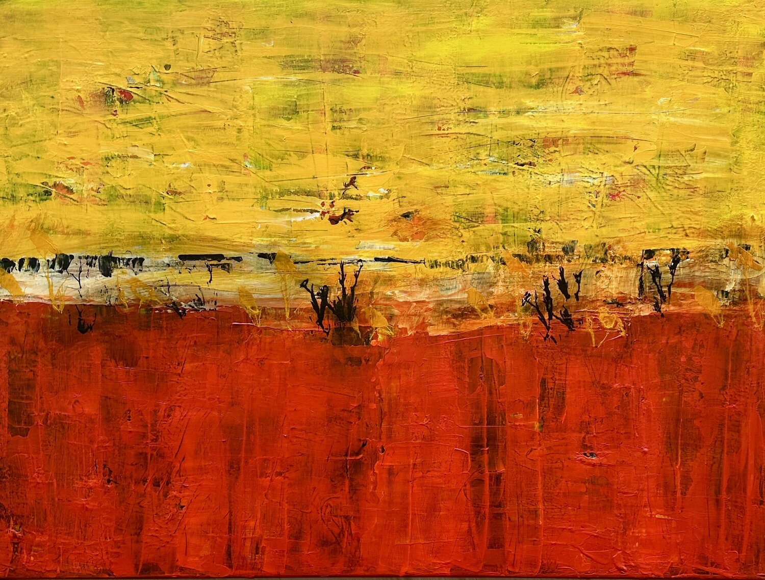 Kindly evening Inge Thogersen Original painting for sale
