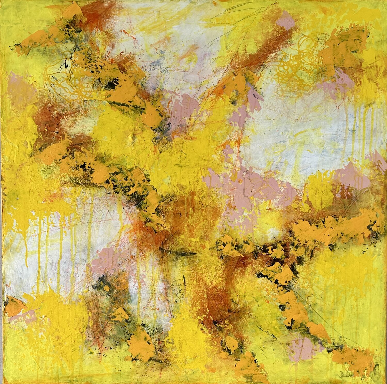 Make a wish Inge Thogersen Original painting for sale