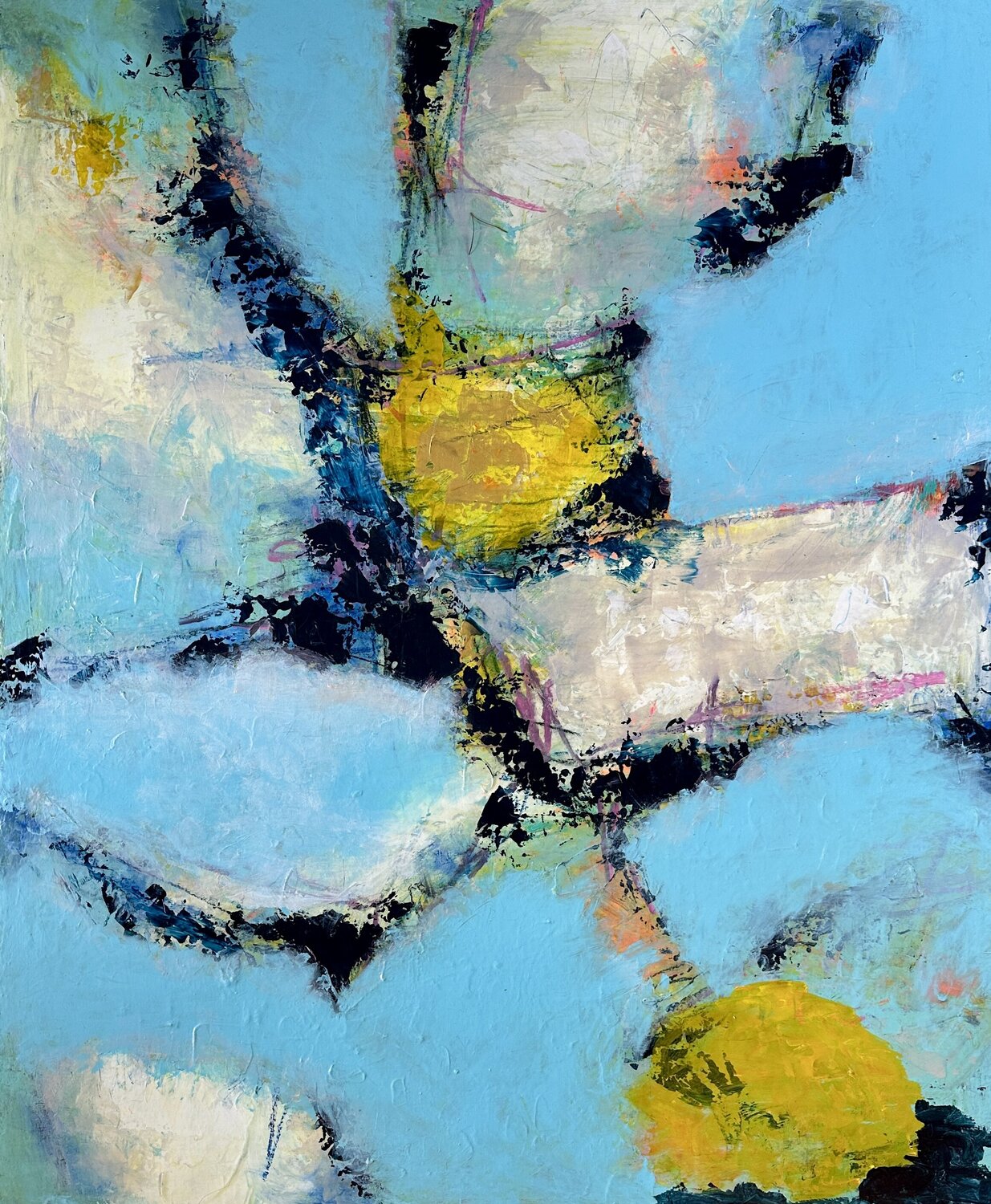 Power melody Inge Thogersen Original painting for sale
