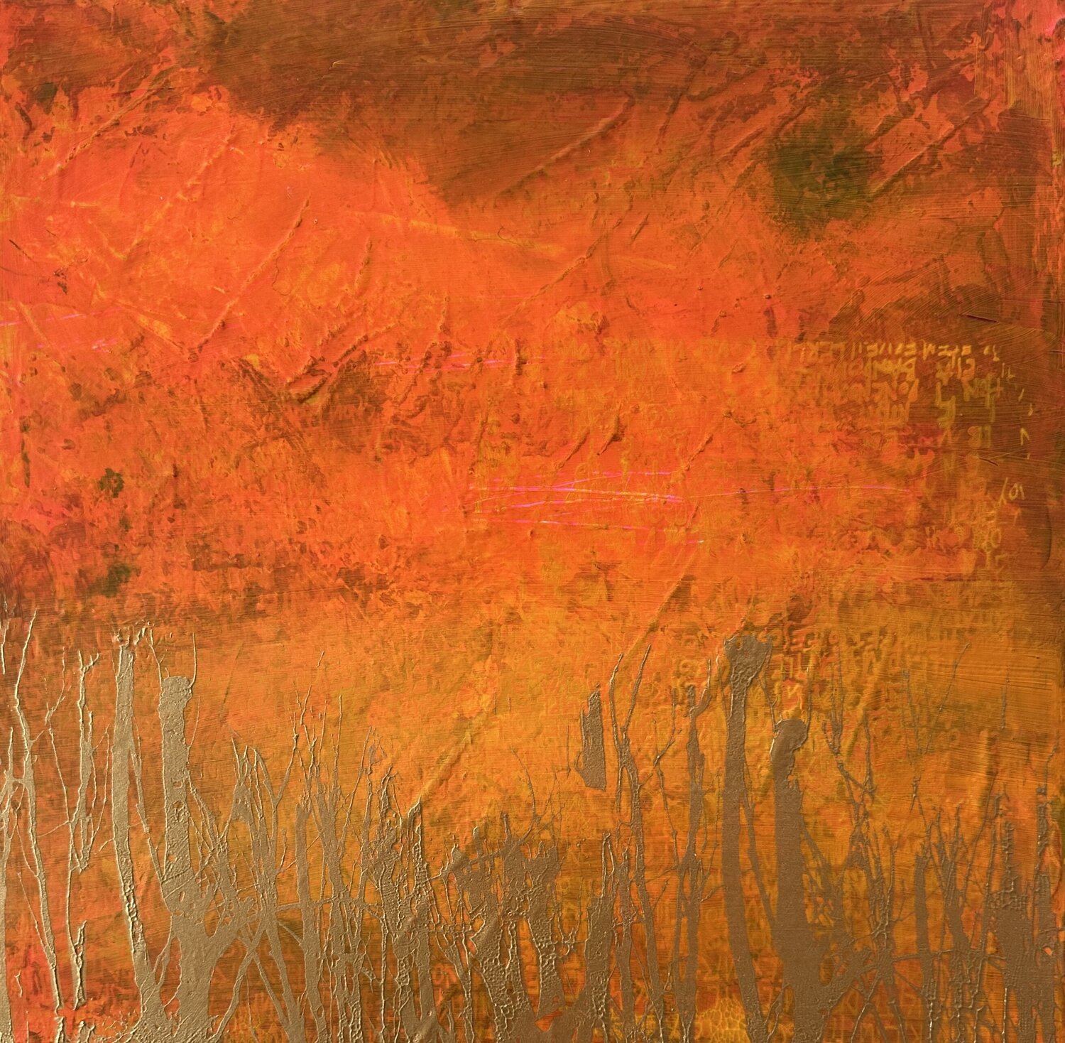 Letter from the wood Inge Thogersen Original painting for sale